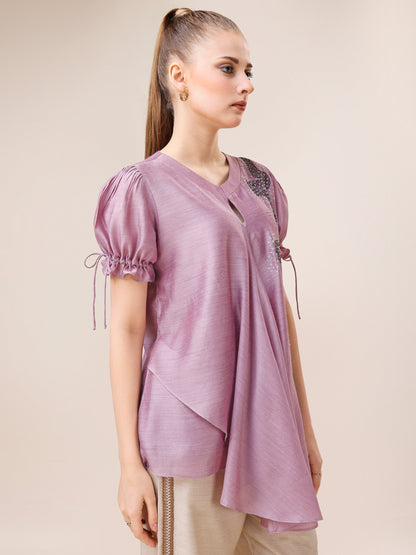 Layered Asymetrical Blouse