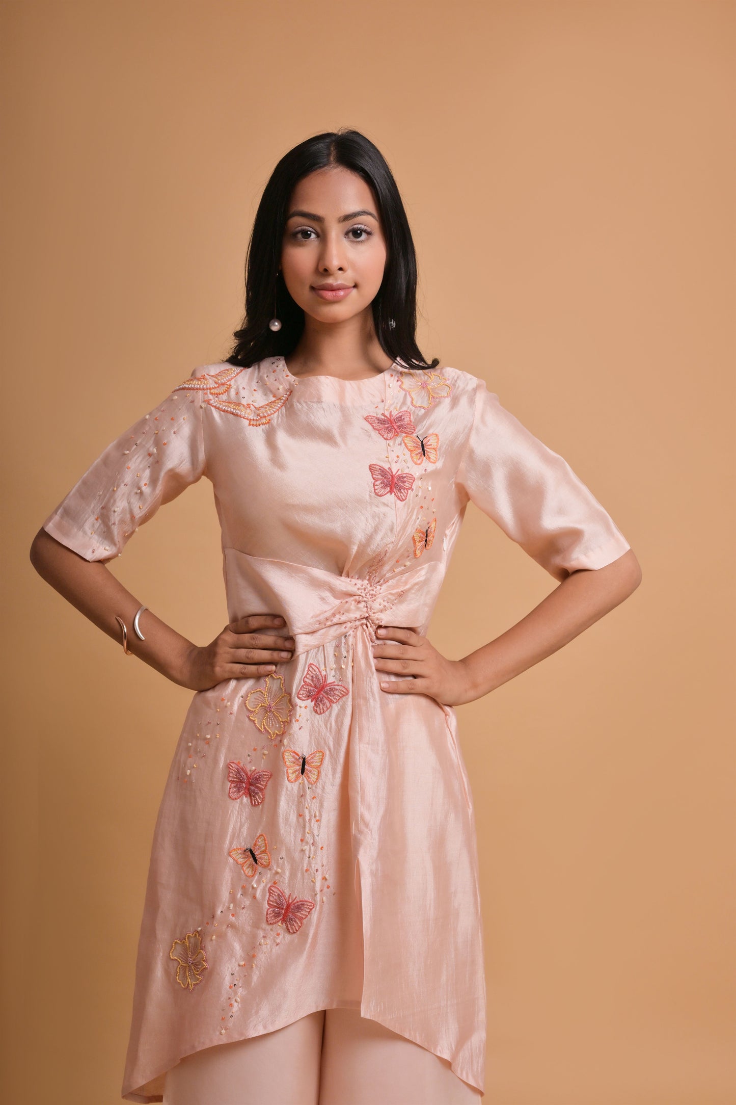 Floral Knot Kurta