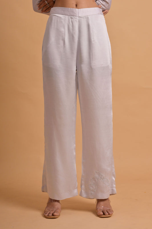 Ripple Silk Pants